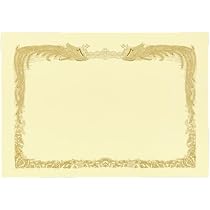 Amazon.co.jp: [ケース販売] 山櫻 賞状用紙 A3ワイド 横長 クリームCoC